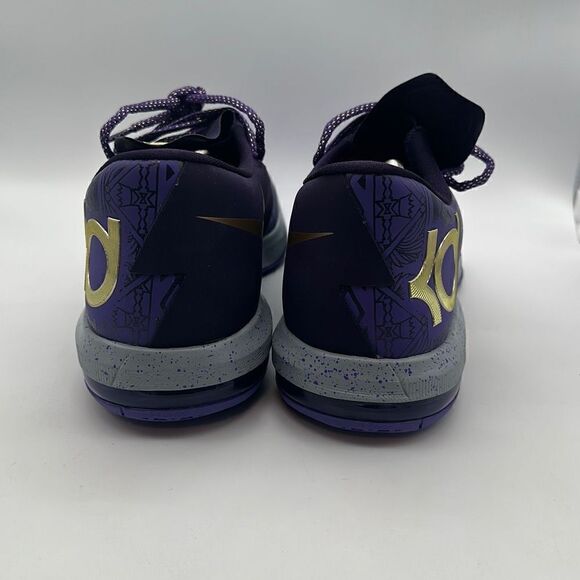 DS Men\'s Nike KD‎ VI BHM \'Black History Month\' Sz 14/EUR 48.5 [646742 500] main image 6
